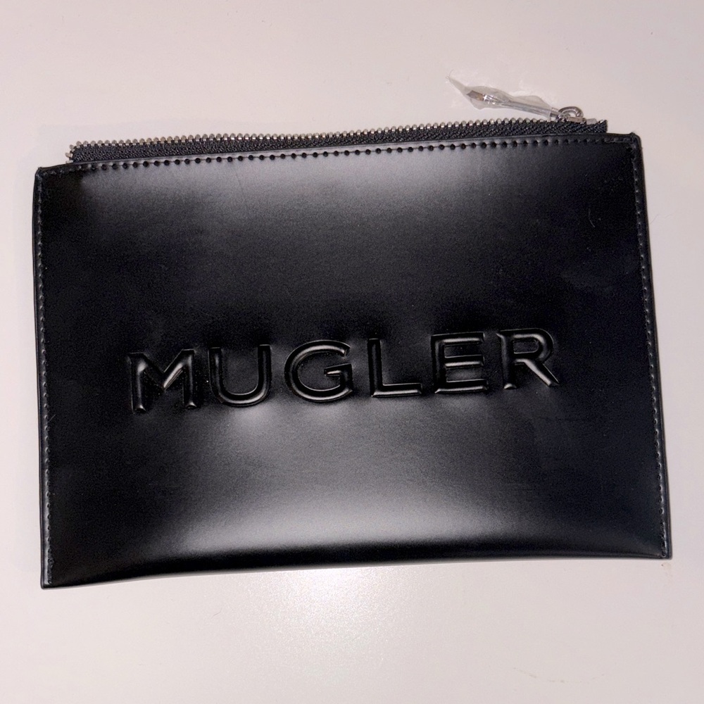 Mugler Black Toiletry Bag